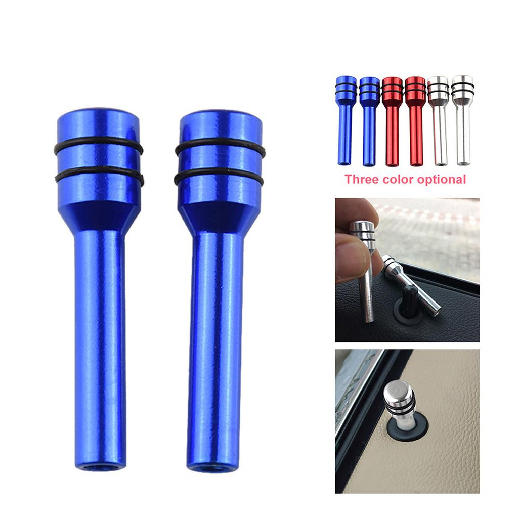 2 шт. Штифты блокировки двери автомобиля Стайлинг интерьера автомобиля Кнопка подъема для Mercedes Ford BMW Chevrolet Honda штифт блокировки двери автомобиля
