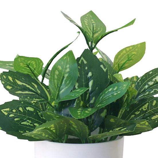 Свежая искусственная листва, горшок для растений, бонсай, вечеринка, торговый центр, домашний настольный офисный декор