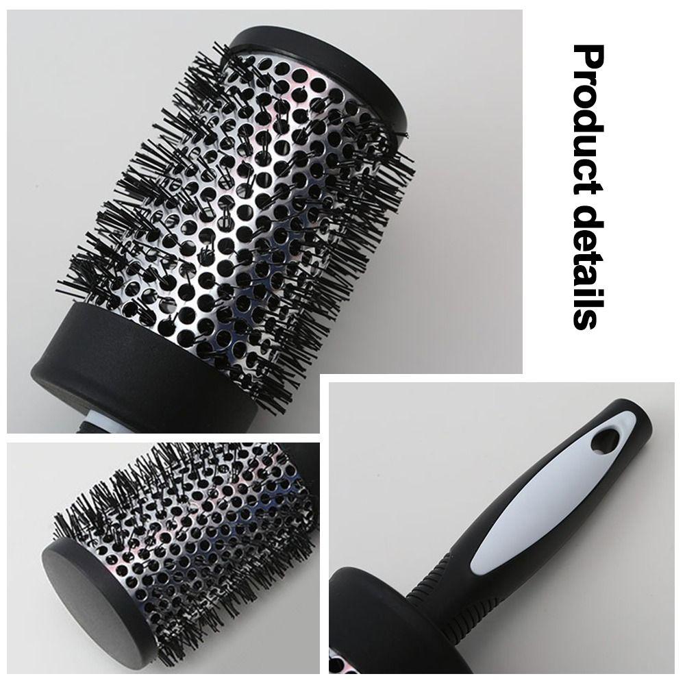 Wet Dry Dual Use Styling Hair Brush Anti Static Round Barrel Comb Styling Tool Home Hair Styling