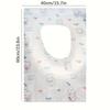 10/20/50 шт. Одноразовые накладки на сиденье унитаза для путешествий, общественных туалетов, самолетов, гигиена, универсальный размер, для всех возрастов, приучение к горшку