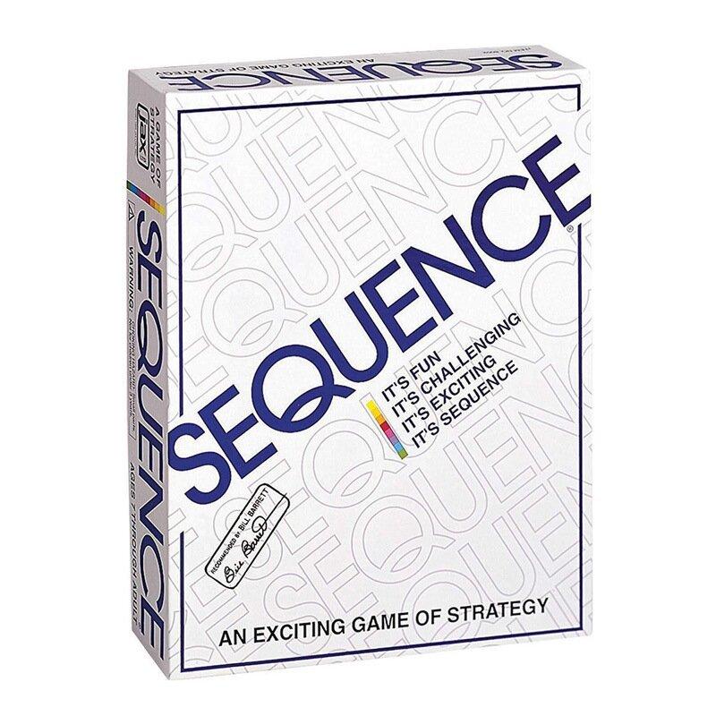 Новая английская игра на последовательность Sequence Maze, Изыгранная настольная игра Нарды, Карточная игра для вечеринки Карта 2