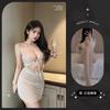 Sex lingerie babes sexy pure desire bed passion hollow free small chest show big nightdress