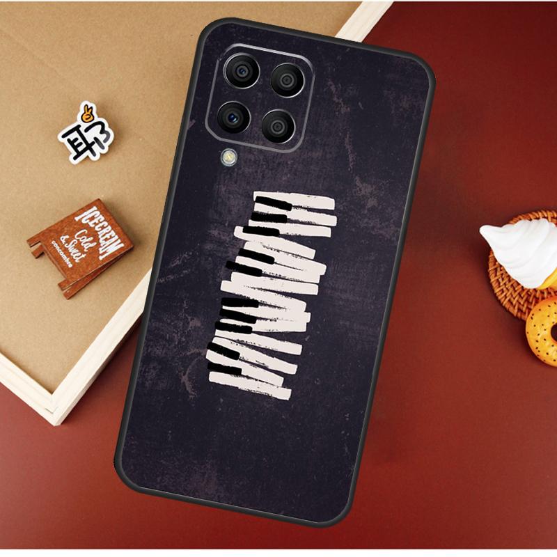 Minimalist Music Lover Case For Samsung Galaxy M55 M35 M15 M56 M36 M16 M06 M31 M13 M33 M53 M12 M32 M52 M14 M34 M54