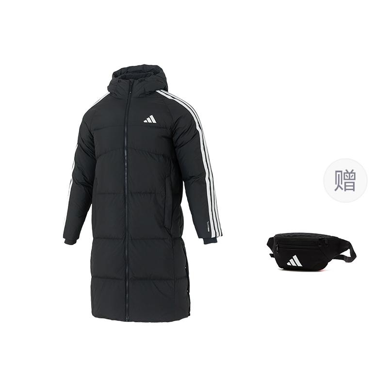 Adidas 3 Stripes 3S L DOWN JKT Down Jackets & Coats Men's Black KC2498
