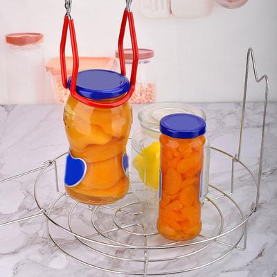 Пароварка из нержавеющей стали Складной подъемник для банок для банок Мейсона Термостойкая банка Мейсона