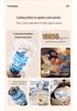 Foldable USB Fan with Mirror: Compact Multi-Functional Fan for Home, Office, or Dorm.