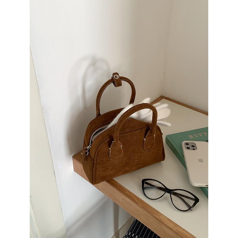 Новая портативная сумка для боулинга, ручная сумка из замши, простая универсальная сумка через плечо, женская