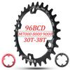 Aluminum Zinc Zinc Alloy Narrow Wide for M7000 M8000 M9000 Chainwheel Tooth Plate Crankset Chainring Plate