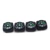 5pcs Camping Button Tool Mini Compass Portable Handheld Hiking Travel Belt Buckle