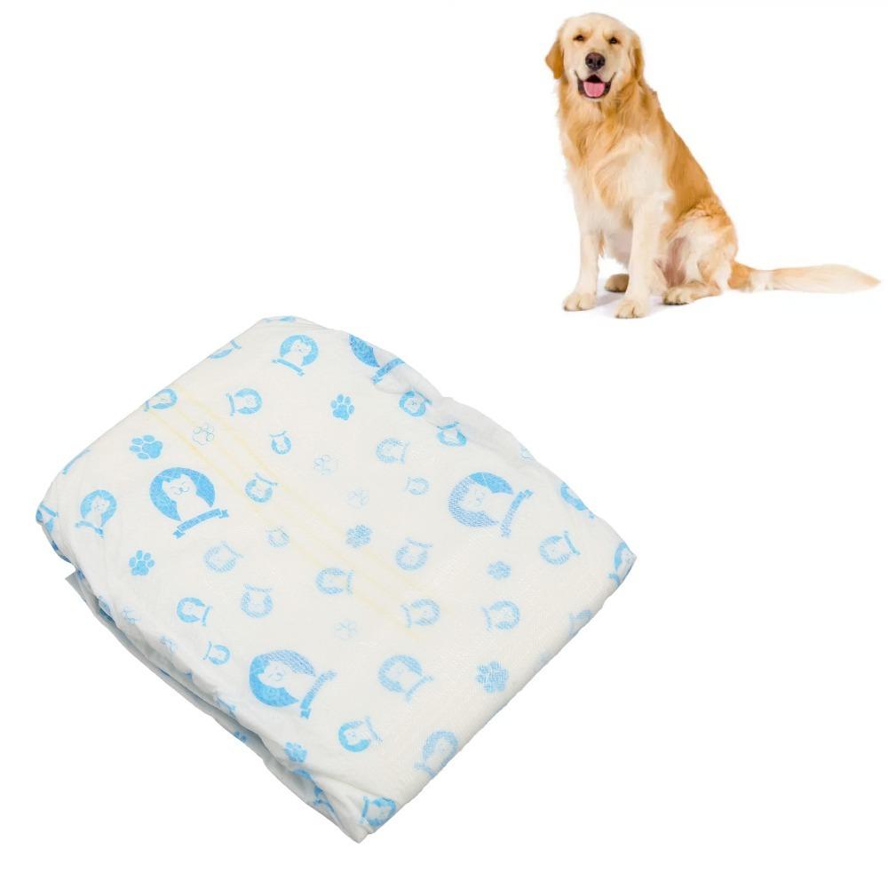 Absorbent Layer Dog Diaper Single-use Dog Pads Anti Slip Dog Whelping Pad Road Trip Use