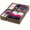 4pcs/ Set Underwear Bra Storage Box Drawer Wardrobe Underwear Storage Box Scarf Socks Bra Storage Box