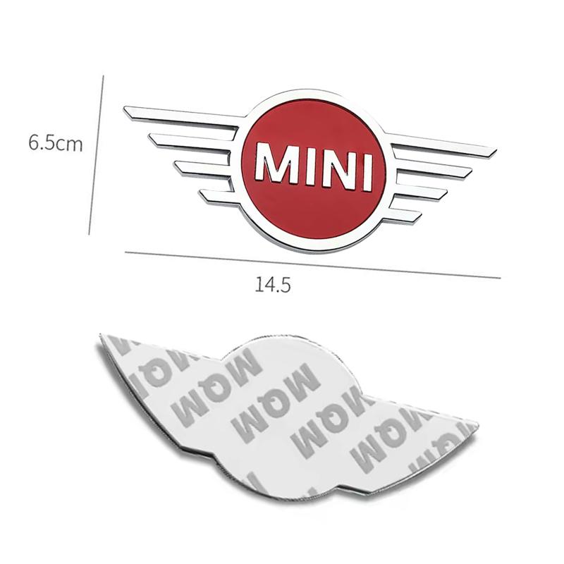 3D Car Chrome Emblem Sticker Auto Trunk Decoration Badge Label For BMW MINI WORKS One Cooper JCW R60 R59 R58 R57 R56 R55 R53 R52