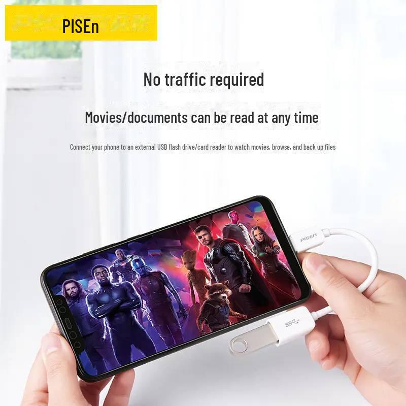 Кабель-адаптер PISEN Type-C OTG USB для телефонов Huawei Android