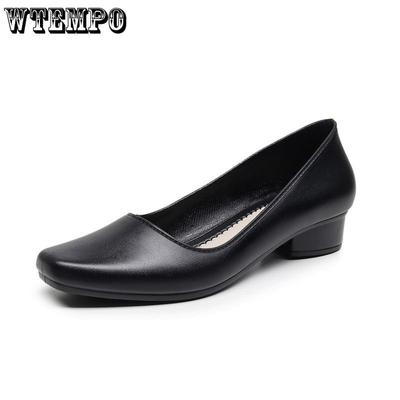 Одиночная обувь, женская корейская версия, модная мягкая подошва, удобная верхняя одежда, женские сандалии, нескользящая рабочая обувь на блочном каблуке, резиновая обувь Four Seasons