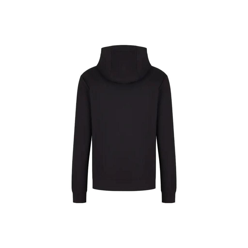 Emporio Armani EA7 Блок цветов Логотип Принт Повседневная толстовка Мужские толстовки Черный 6RPM62-PJ05Z-1200
