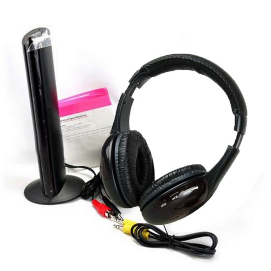 HiFi беспроводные наушники ТВ компьютер FM радио наушники гарнитуры с микрофоном