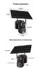 Waterproof Outdoor Solar Smart Camera with Binocular Monitoring & Wireless Alarm