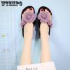 Flower Slope Heel Flip-flops Thick Soled High Heeled Slippers Women Beach Anti-skid Slippers Fashion Lightweight Comfortable Simple Casual