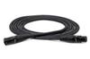 Hosa XLR Mic Cable 1.5m Male-Female HMIC-005 Black