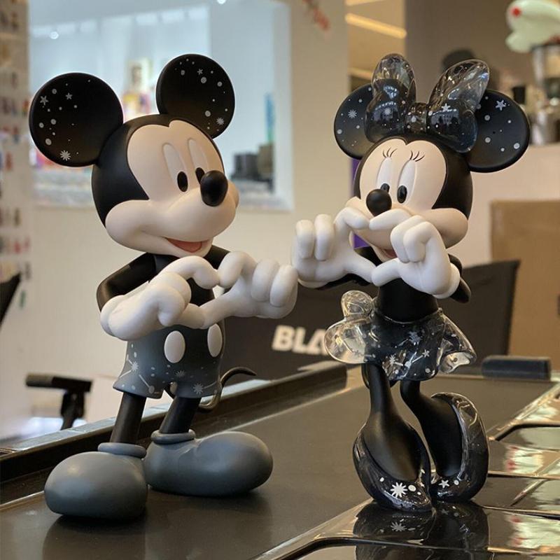 Disney Мультяшная кукла Микки Маус и Минни Набор игрушек Гуфи Украшение для свадебного торта Свадебный подарок-фигурка