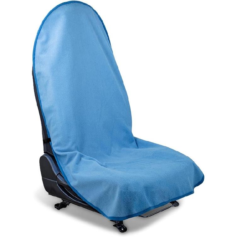 Santa Claus Car Decoration Front Seat Covers, Towel Car Seat Protector For Outdoor, Camping, Snow, Workout, Running, Seat Protector Universal Fit For