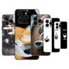 Чехол для телефона с чашкой кофе и вина для Apple iPhone 13 12 Mini 11 Pro XS Max X XR 8 7 6S 6 Plus SE 2020 5S 5, мягкий черный чехол из ТПУ