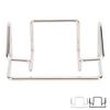 5 Pcs Desk Business Card Holder Large Capacity Iron Name Card Display Stand for Office