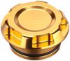 Kitaco 588-1820170 Aluminum Frame Cap Set (Gold), Rebl 250 (MC49), CB400SF (NC42), CB400 Super Bordeaux (NC42), Etc
