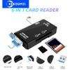 6-в-1 SD USB Type C Картридер USB 2.0 TF/Micro SD Smart Memory OTG Флеш-накопитель Картридер Адаптер