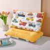 Подушка для сна для детей и младенцев с рисунком из чистого хлопка Doudou Velvet, моющаяся, для защиты шейного позвонка, для детей