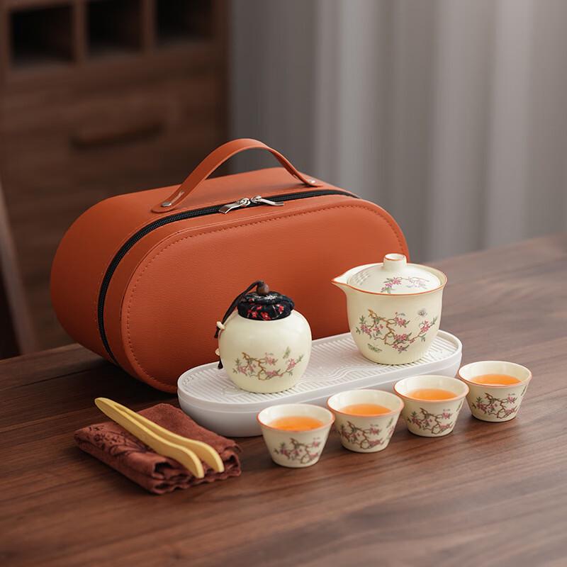 ZhuChuang JingPin Wisteria Ru Kiln Tea Set