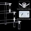 1-5 Tiers Transparent Acrylic Display Stand Risers Rack Display Shelf Clear Pop Figures Cupcake Dessert Perfume Doll Organizer