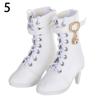 Fashion 7.8CM Doll Wearing 1/3 Differents Color 60cm Doll Boots Fabric Shoes Play House Accessories