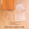 4pcs Portable Self Adhesive Furniture Pads Shock-Absorbent Multi-functional Feet Pad Non-Slip Ccutting board feet Appliances