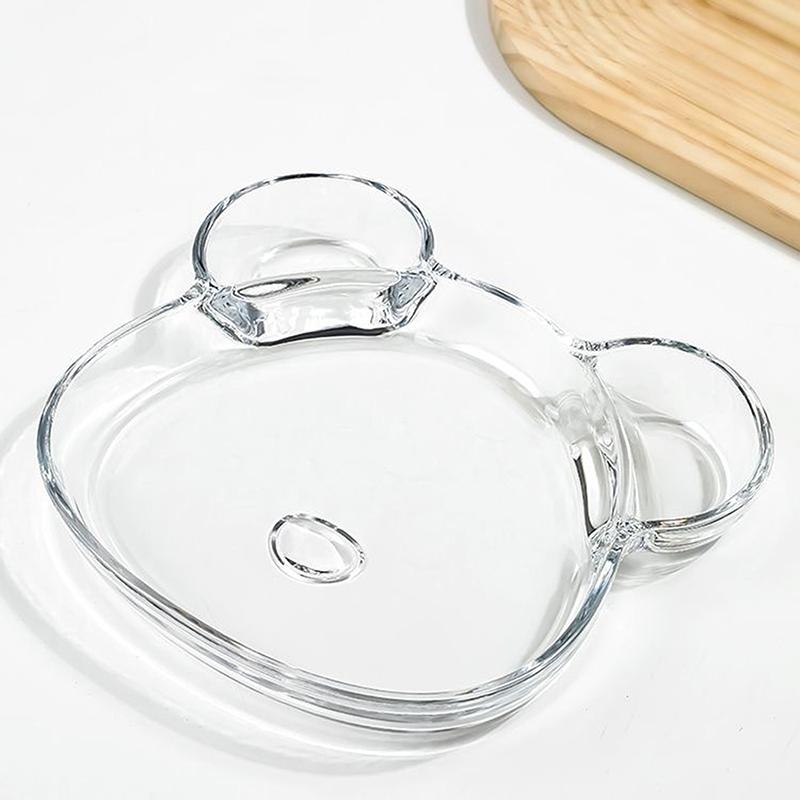 Креативные тарелки для специй в форме медведя Миска для пельменей в форме ракушки Поднос для соуса для макания Салат Тарелка для фруктов Кухонная утварь