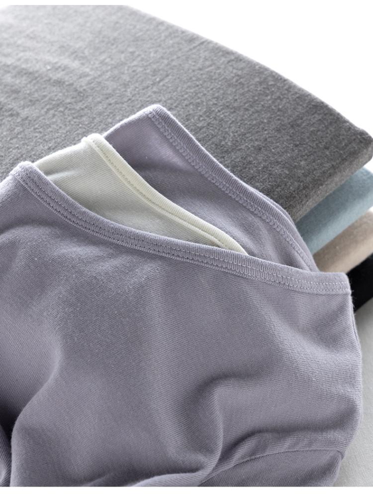 Long Sleeve Female Cold Basic Warm Shirt Fake Two Piece Bottoming Shirt Casual Clothes Round Neck Knit Shirt Tops Women Loose Solid Color Thin V-neck