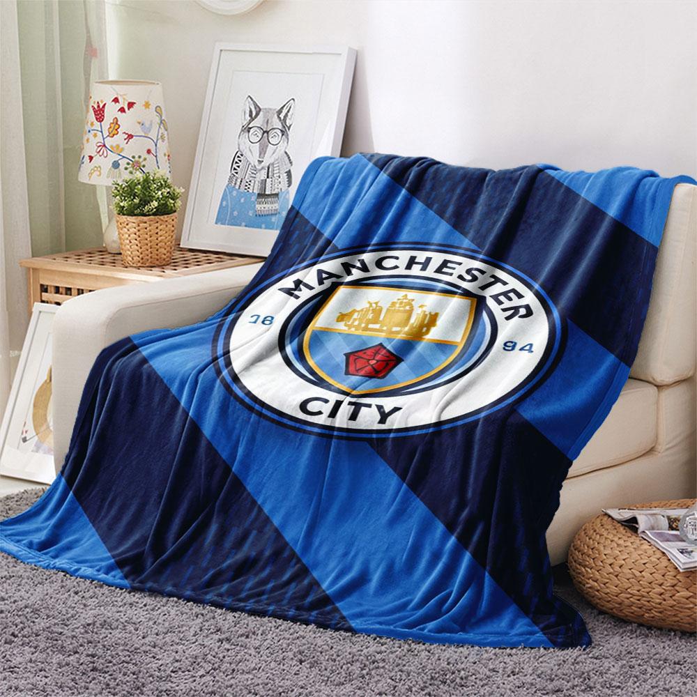 Raw MCFC Passion Blanket, High quality Comfortable for All Seasons, Home Decor, Warmth and Comfort
