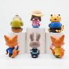 В наличии Набор фигурок Zootopia 2 из 6 штук Джуди Хопс Ник Уайлд Киноатрибутика Куклы Модели Украшения Подарок для Детей