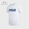 Мужская футболка Armani Exchange с двухцветным логотипом