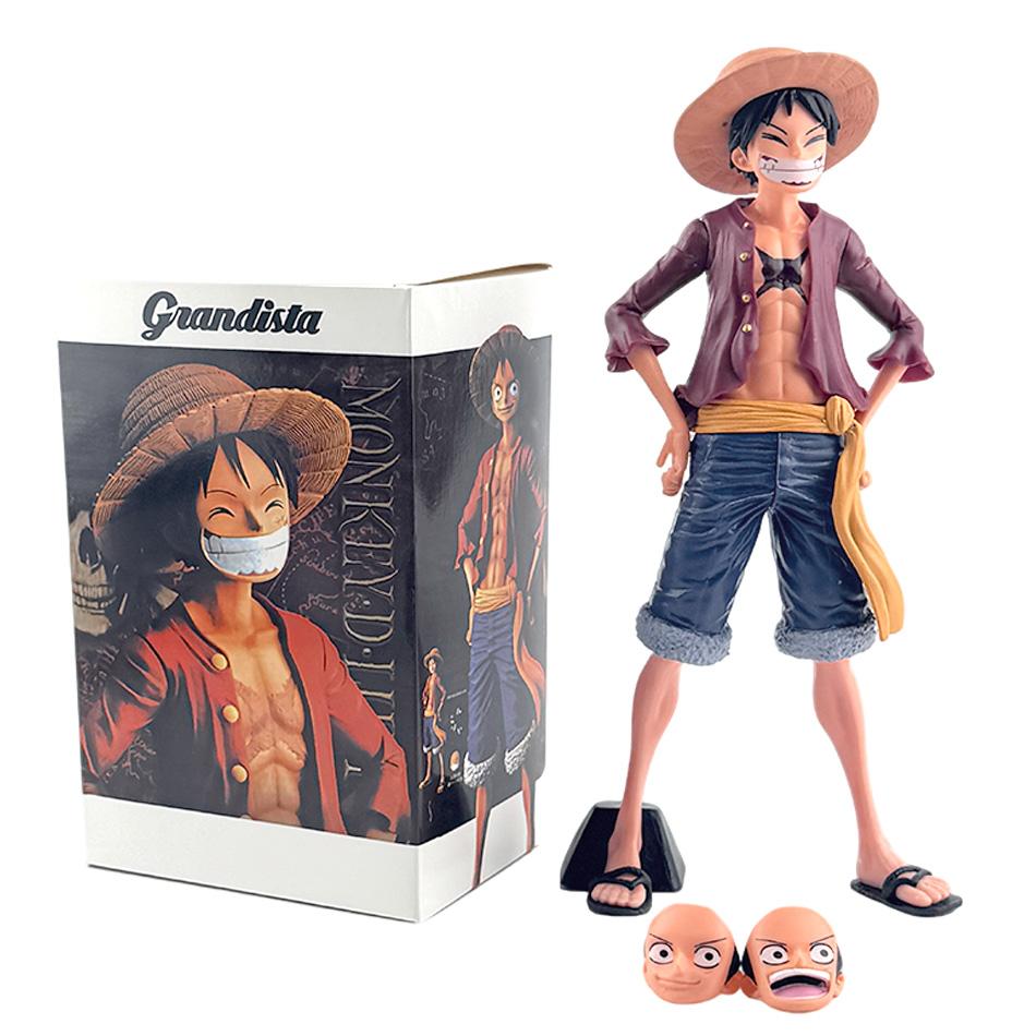 Аниме One Piece Фигурка Игрушка 18 см Ника Обезьяна Д. Луффи Фигурки Действия Куклы ПВХ Модель Коллекционная Статуя Игрушка Подарок В наличии
