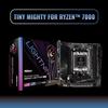 Asrock Материнская плата B650I Lightning WiFi совместима с процессором AMD Ryzen серии 7000 Авторизованный дистрибьютор материнской платы B650 (Сокет AM5) Мини-ITX