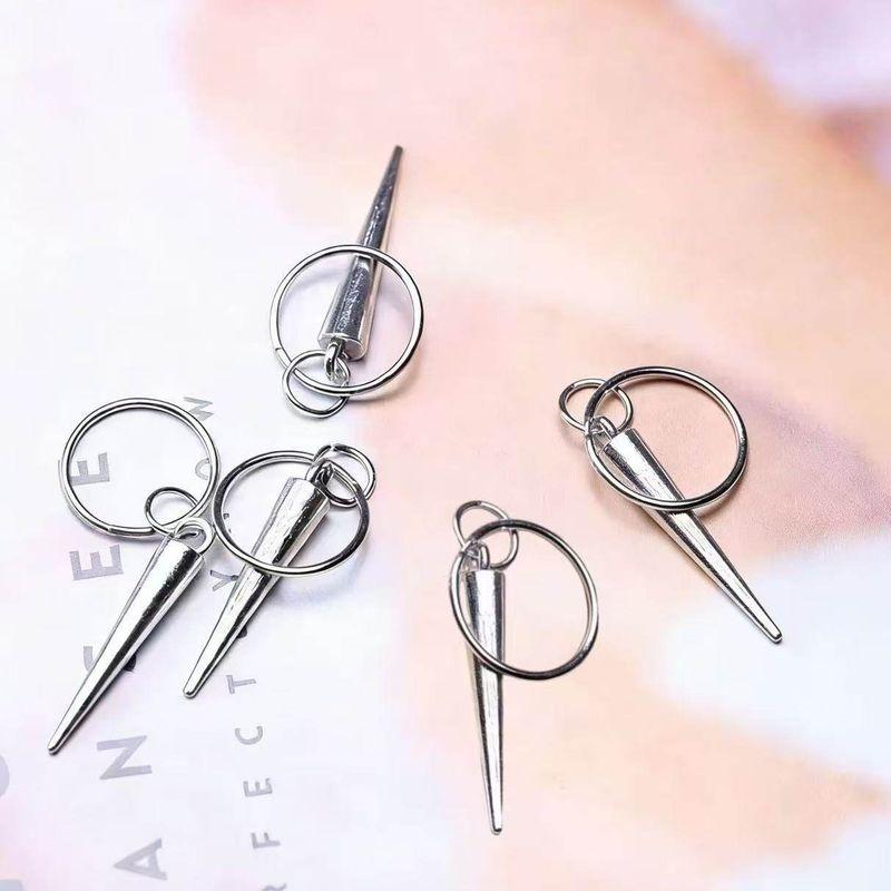 European and American Personalized Small Dreadlocks Trendy Braided Hair Headdress XINGX Cross DIY Pendant Hair Accessories Barrettes Ornament Women