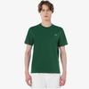 Lacoste Мужская базовая футболка с круглым вырезом [зеленая]