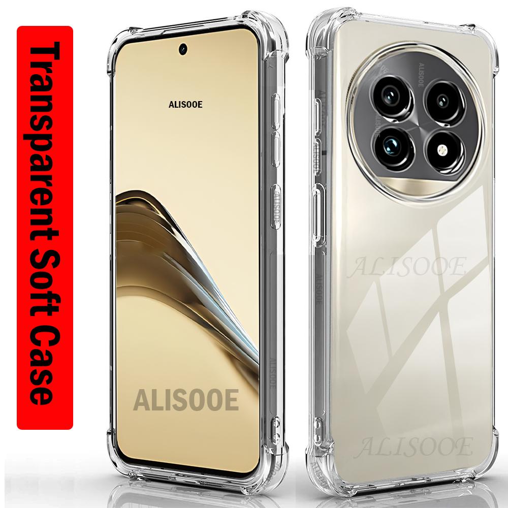Прозрачный чехол для Realme 13 Pro Plus 5G Чехол Ультратонкий HD Прозрачный Мягкий Противоударный Чехол для Realme 13 Pro 5G Capa