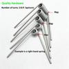 10pcs 1.4mm Wire 304 Stainless Steel Right-Hand Torsion Spring 3/6/9 Coils 60-180 Degree Corrosion Resistant Torsion Spring