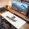 Custom Name Juventus Print  Cushion Non-slip Laptop Tablet Big Mousepad XXL Mat Mini PC Playmat With Lock edge