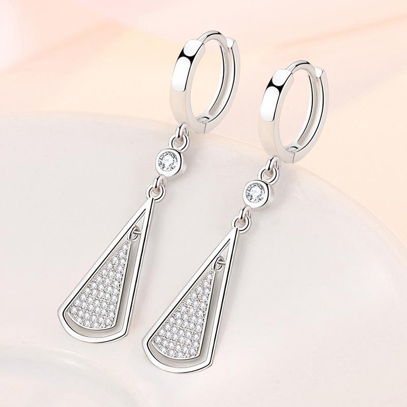 Серьги-капли Lindon из медного сплава с цирконием, серьги-капли для женщин, подарки на свадьбу