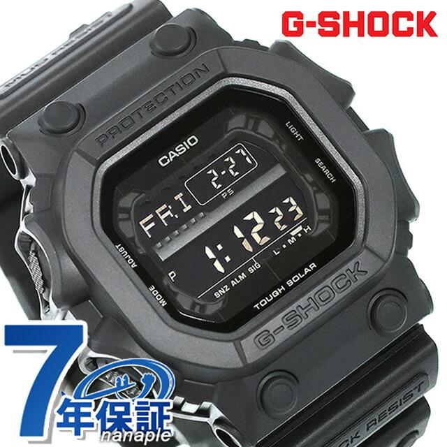 Серия GXW Противоударные часы Tough Solar Бренд CASIO Цифровые Черные G-SHOCK GX-56 GX-56UBB-1 Мужские