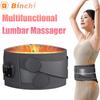 Электрический поясной массажер с подогревом, поддерживающий пояс, вибрационный, горячий компресс, бандаж, расслабление спины, 3 уровня регулировки, расслабление, забота о здоровье