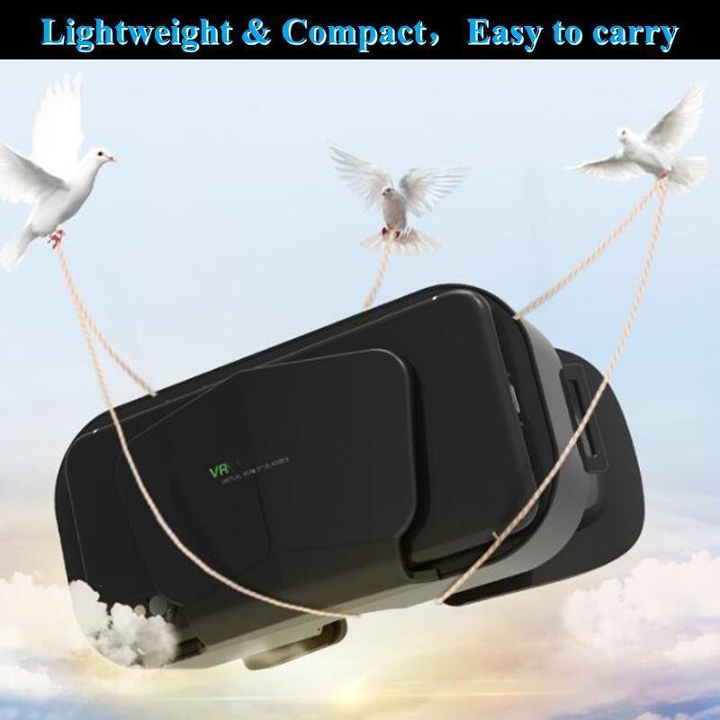 Умные VR-очки, Гарнитура виртуальной реальности, 3D-линзы с креплением на голову, Захватывающие видеоигры